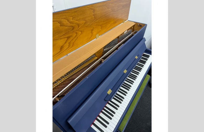 Reid Sohn Hornblower Blue RS115 Upright Piano, Used - All Inclusive Premium Package (SN:IJ0A00949) - Image 8